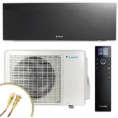 Daikin Split Klimaanlage | Nepura Emura 3 | Schwarz | 3,0 kW Quick-Connect