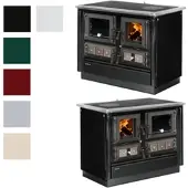 Justus | Küchenofen | Rustico-90 2.0 | 7 kW | Farbwahl | links o. rechts