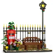 ReoBrix Long Bench Klemmbaustein Set 1057 Teile Grün