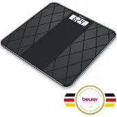 Beurer GS 135 Elektronische Personenwaage, max. 180 kg Tragkraft, LCD-Infodisplay