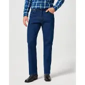 Wrangler Bootcut-Jeans "13MWZ", Herren, Gr. 40, Länge 34, blau (schwarz stone), Denim/Jeans, Obermaterial: 100% Baumwolle, bootcut fit lang, Jeans Bootcut-Jeans