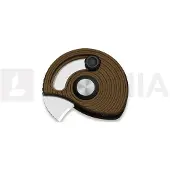 Kizer Cutlery Snail Trail AEB-L Taschenmesser, Brown Aluminum