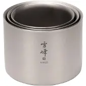 Snow Peak Tasse Titanium Double Wall Stacking 400ml