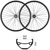Mvtek 29´´ Tubeless Mtb-laufradsatz