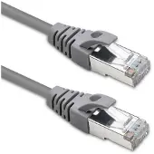 Qoltec Kabel Patchkabel FTP | CAT5e | 2 x RJ-45 | 5m | Hochgeschwindigkeit | Gold | Geschirmt