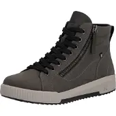 Rieker Schnürboots Stiefelette, High Top Sneaker, Freizeitboots mit Reißverschluss