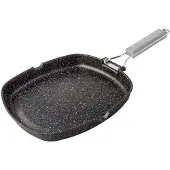 Supreme Faltbarer Glatter Griff Für Steingrill 28 Cm