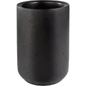 Aps ELEMENT Flaschenkühler, max Flaschendurchmesser 9,5 cm, Praktischer Wein Kühler aus Beton für 0,7 bis 1,5 Liter Flaschen, Farbe: schwarz