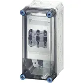 Hensel 2000188 Mi-NH-Sicherungslasttrennschaltergehäuse, 1xNH 00, 3polig 125 A+PE+N Mi 5150
