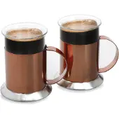 La Cafetière Kupferbecher 300ml 2 Einheiten