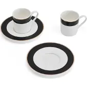 MIKASA Luxe Deco Espressotassen-set 100ml 2 Einheiten