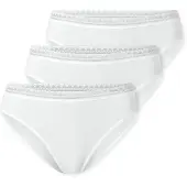 Schiesser Unterwäsche Damen 182908 Modern Multipacks White (3er Set)-M