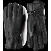 Hestra - Idre Wool 5 Finger - Handschuhe Gr 7 schwarz