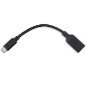 Targus ACC923EU, 0,15 m, USB C, USB A, USB 3.2 Gen 1 (3.1 Gen 1), Männlich/Weiblich, Schwarz