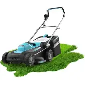 Cecotec Elektrorasenmäher Terrenator 360 Flex Z. 1500W, Schnittbreite 36cm, Höhenänderung Z-Tech-System