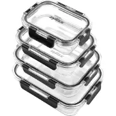 Zyliss Vorratsdosen aus Glas, Set 4-teilig