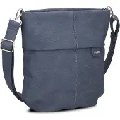 Zwei MADEMOISELLE.M M90 nubuk-blue