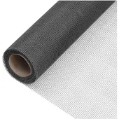 vidaXL Fliegengitter Fiberglas 80x500 cm Schwarz