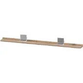 Duravit Sivida Ablage, Halterung chrom, 1280x115x35mm, SV7435010550000, Farbe: Eiche Marmoriert