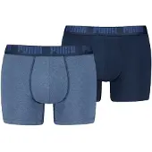Puma Herren Boxershorts, 2er Pack - Everyday Basic Boxers 2P, Cotton Stretch, einfarbig