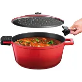 Tescoma Kasserolle mit Deckel BORDEAUX ø 28 cm, 6,8 l