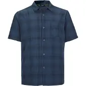 Killtec Herren Kurzarm Hemd KOS 98 MN WVN SHRT 38009-520 S - Dunkelblau1 - S