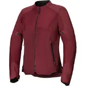 Alpinestars Stella C-1 Air Jacke Burgundy, Größe: XXS