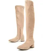 Montevita Stiefelette mit Absatz, Botavitta Beige
