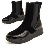 Montevita Keilstiefelette Calig2 Schwarz