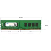 PHS-memory 64GB (2x32GB) RAM Kit DDR4 für Gigabyte GA-B150N Phoenix-WIFI (rev. 1.0) RAM UDIMM (Non-ECC unbuffered) PC4-2666V-U 2Rx8, 64 GB, 1 x 64 GB, DDR4, 2400 MHz