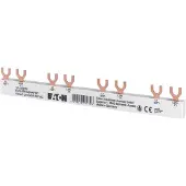 Eaton 193378 Einphasenschiene zur Verschienung von 4 AFDD, 10mm2 BUSBAR EVG-2PHAS 4AFDD - 10 Stück
