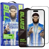 BlueO – entspiegeltes HD-Schutzglas für iPhone 14 Pro Max – schwarz