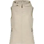CMP Woman Vest Fix Hood 46 beige - Farbe cream