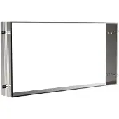 Emco prime Einbaurahmen für Lichtspiegelschrank 1600mm, 949700029