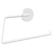 Emco round Handtuchring, nach rechts offen, 435513900, Farbe: weiß