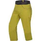 Ocun - Jaws 3/4 Pants - Kletterhose Gr XL oliv/gelb