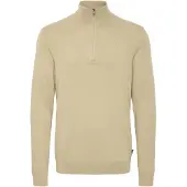 Blend Troyer "Troyer BHPullover", Herren, Gr. 3XL, beige (cornstalk), Obermaterial: 78% Viskose CV. 22% Polyester PES., Pullover Troyer