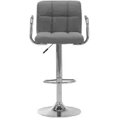 vidaXL Barhocker Schwarz Stoff
