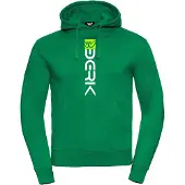 Berik Digital Hoodie, grün/weiß, L