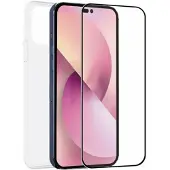 Muvit For Change Iphone 14 Pro Screen Protector+ Silicone Handyhülle