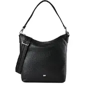 Braun Büffel Umhängetasche HANNA Hobo Bag M schwarz Damen - Leder