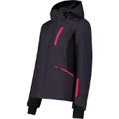 CMP Woman Ski Jacket Zip Hood antracite (U423) 40