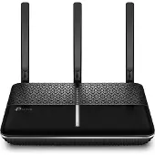TP-LINK Archer VR600, Wi-Fi 5 (802.11ac), Dual-Band (2,4 GHz/5 GHz), Ethernet/LAN, 3G, Schwarz, Silber, Tabletop-Router
