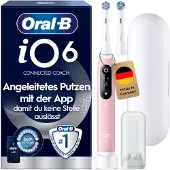 Oral-B iO Series 6, Elektrische Zahnbürste (rosa, Pink Sand)
