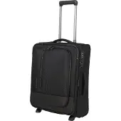 Travelite Crosslite Trolley S 2-Rollen erweiterbar Schwarz