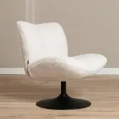 Bronx Bronx71 Sessel Moira drehbar melierter Stoff beige