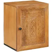 vidaXL Badezimmerschrank Hellbraun 38 x 33 x 48 cm Holzwerkstoff