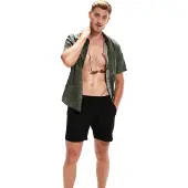 Speedo Badehose , Herren, Gr. XXL, N-Gr, schwarz, Obermaterial: 100% Polyester, Badehosen Badehose