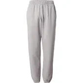 Adidas Sporthose ORIGINALS "TREFOIL ESSENTIALS, REGULÄR GESCHNITTEN, FLEECE", Herren, Gr. XL, N-Gr, grau (medium grau heather, normal, gr.), Obermaterial: 82% Baumwolle, 18% Polyester, Hosen Sporthose