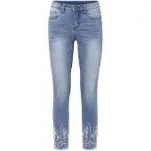 Bonprix Skinny-fit-Jeans Skinny Fit, mit Elasthan-Anteil, Cropped Schnitt